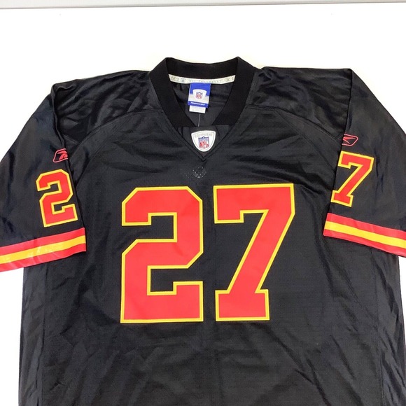 Signed Reebok Players Larry Johnson #27 Kansas City Chiefs Jersey 2XL NEW w/Tag - Picture 3 of 13